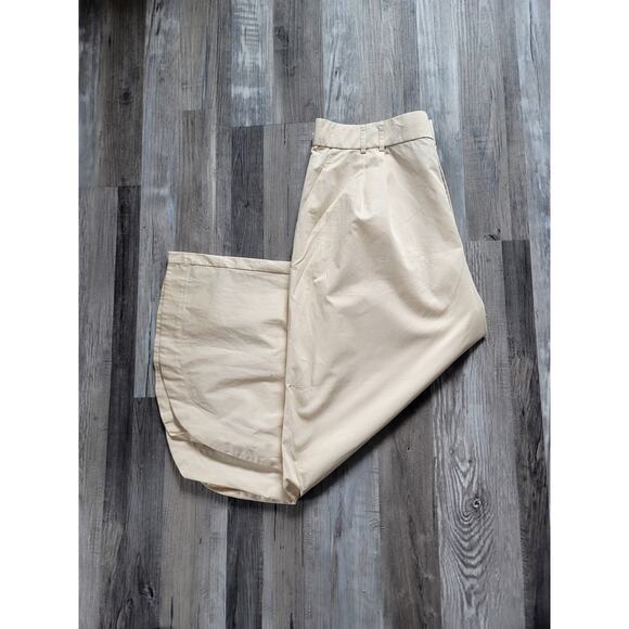 Anthropologie Mare Mare Curved-Hem Chino Pants - New XL - Picture 9 of 9